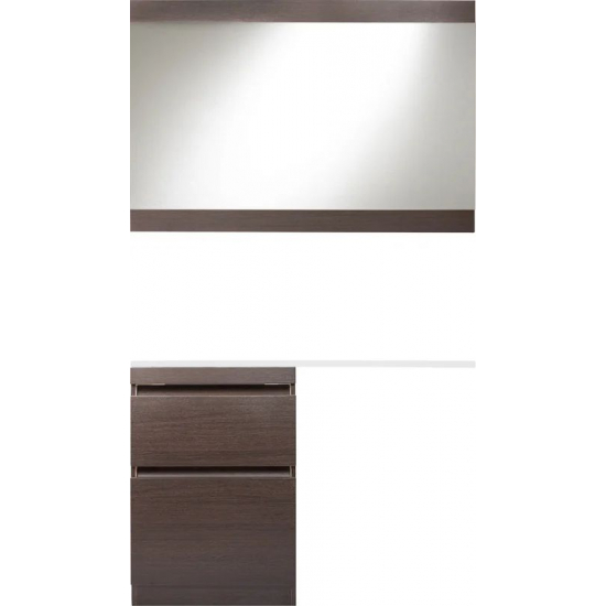 Зеркало EL FANTE Даллас 120x80 Люкс, венге