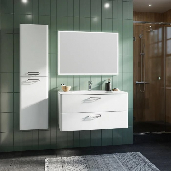 Зеркало IDDIS Brick 100 c термообогревом и подсветкой