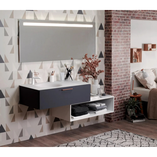 Зеркало JACOB DELAFON EB1422 160 см с подсветкой и антизапотеванием