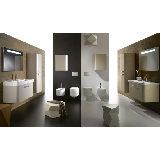 Зеркало JACOB DELAFON Replay EB1160 80 см с подсветкой и часами