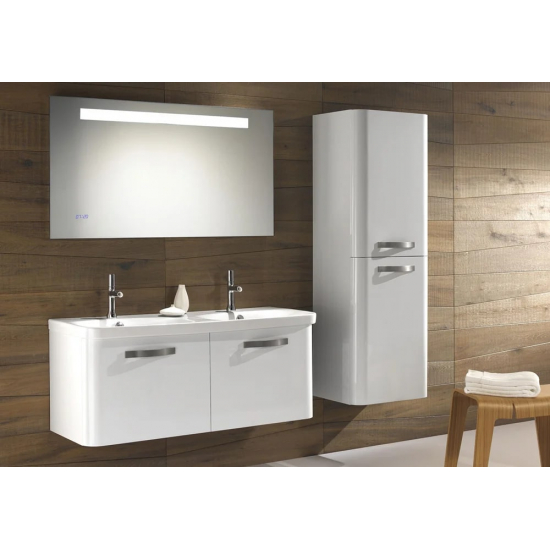 Зеркало JACOB DELAFON Replay EB1163 120 см с подсветкой и часами