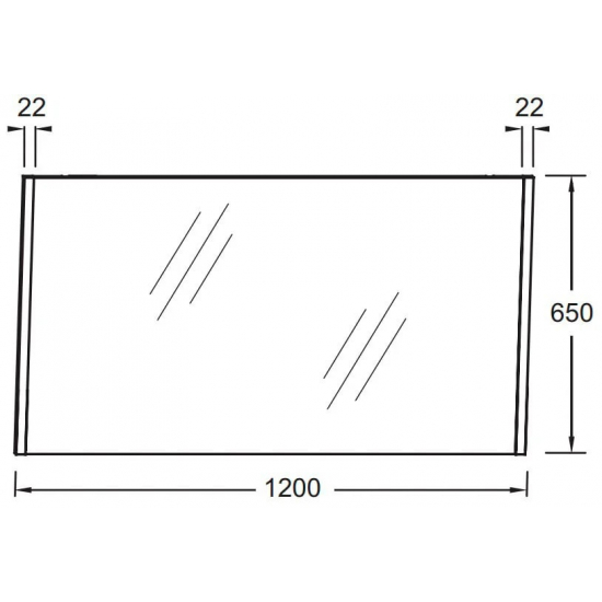 Зеркало JACOB DELAFON Sherwood EB1838RU-P6 120 см натуральный дуб