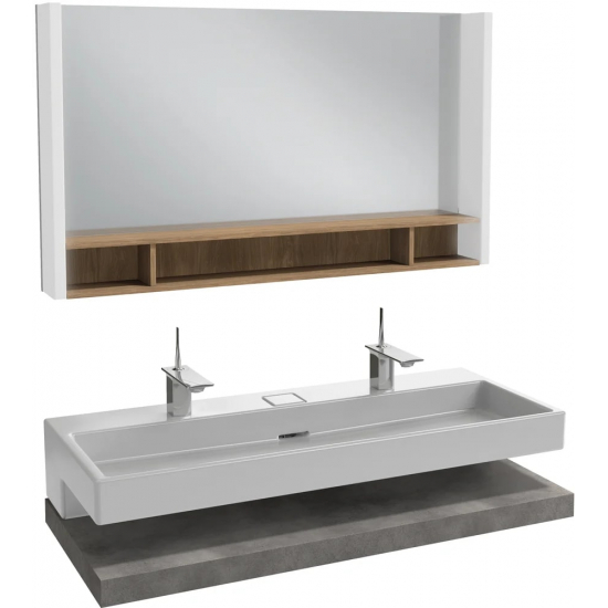 Зеркало JACOB DELAFON Terrace EB1183 120 см, с полкой