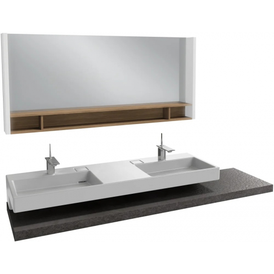 Зеркало JACOB DELAFON Terrace EB1184 150 см, с полкой