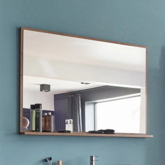 Зеркало JACOB DELAFON Vivienne EB1598-E52 100 см дуб табак, с полкой