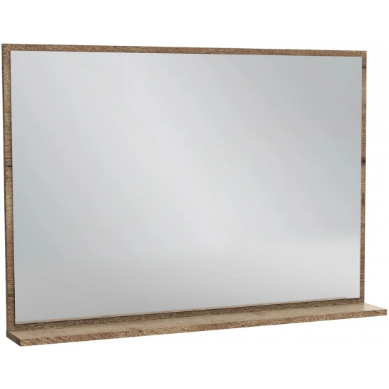 Зеркало JACOB DELAFON Vivienne EB1598-E52 100 см дуб табак, с полкой
