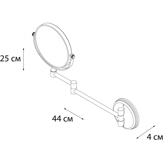 Зеркало косметическое FIXSEN Hotel FX-31021