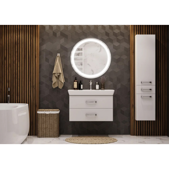 Зеркало круглое АКВАТОН Анелло 85 с подсветкой