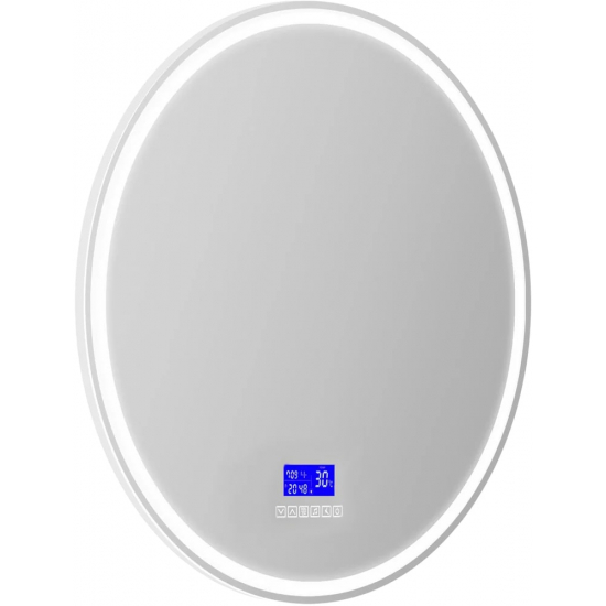 Зеркало круглое BELBAGNO SPC-RNG-700-LED-TCH-RAD с bluetooth, термометром и радио