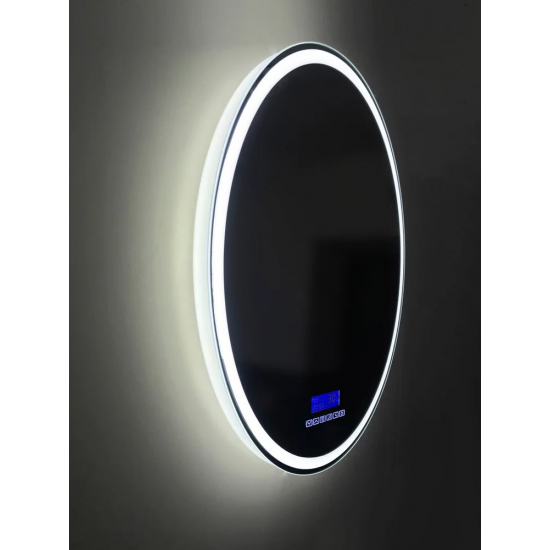 Зеркало круглое BELBAGNO SPC-RNG-700-LED-TCH-RAD с bluetooth, термометром и радио