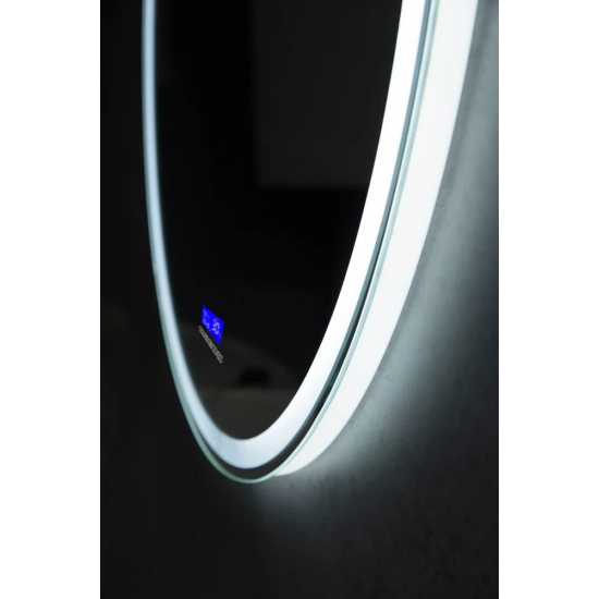 Зеркало круглое BELBAGNO SPC-RNG-700-LED-TCH-RAD с bluetooth, термометром и радио