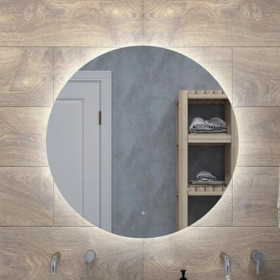 Зеркало круглое CONTINENT Ajour 90 с подсветкой