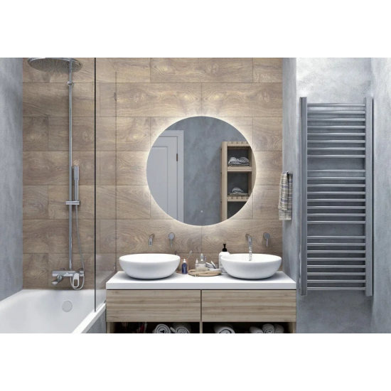 Зеркало круглое CONTINENT Ajour 90 с подсветкой