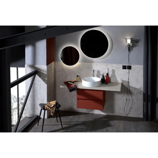 Зеркало круглое  JACOB DELAFON EB1426-NF 50 см с подсветкой