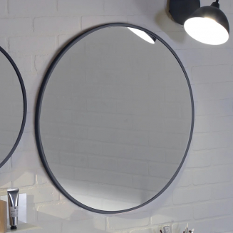 Зеркало круглое JACOB DELAFON Odeon Rive Gauche EB1177-S14 70 см черный сатин