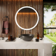 Зеркало круглое MIXLINE Мия D700 с LED подсветкой