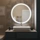 Зеркало круглое MIXLINE Оливия D700 с LED подсветкой