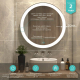 Зеркало круглое MIXLINE Перла-2 D770 с LED подсветкой и подогревом