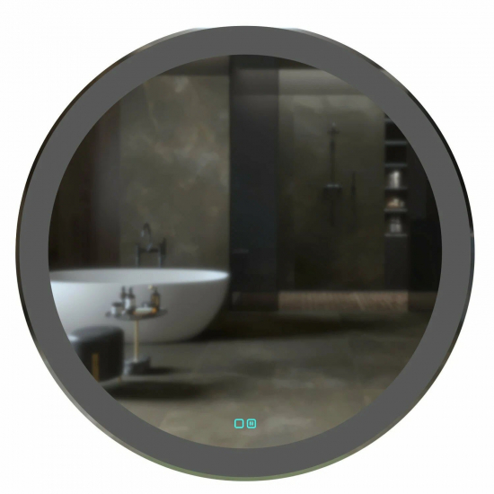 Зеркало круглое MIXLINE Перла-2 D770 с LED подсветкой и подогревом