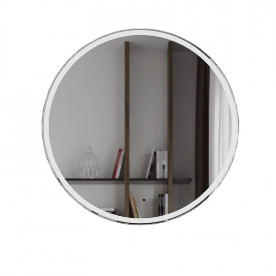 Зеркало круглое MIXLINE Перла Нео D600 с LED подсветкой, бесконтакный сенсор