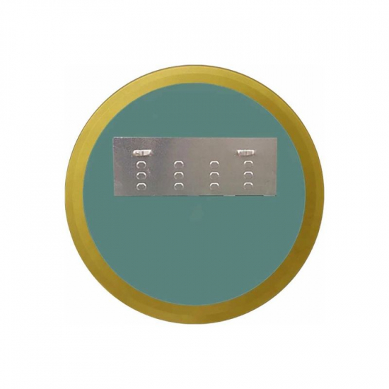Зеркало круглое MIXLINE Ренуар D400, золотое