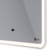 Зеркало LEMARK Element 900x800 с LED подсветкой, подогрев