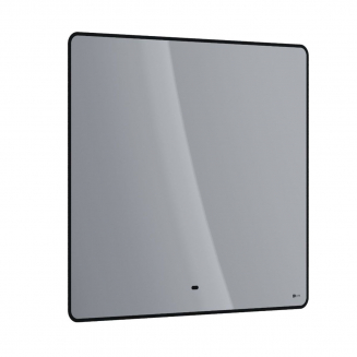 Зеркало LEMARK Mioblack 900x800 с LED подсветкой, подогрев