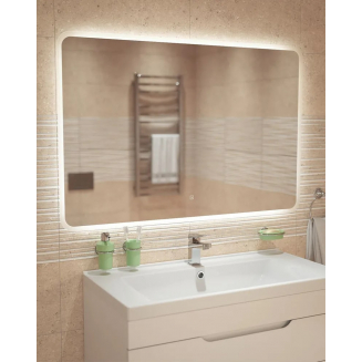 Зеркало MIRSANT Cloud 1000x800 с LED подсветкой