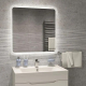 Зеркало MIRSANT Cloud 700x700 с LED подсветкой