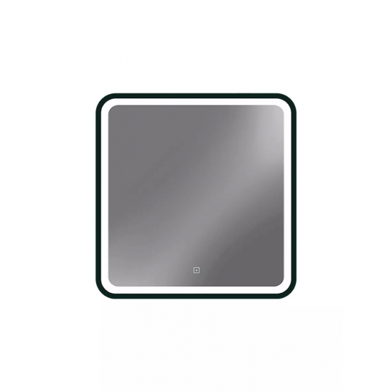 Зеркало MIRSANT Premier Black 800x800 с LED подсветкой
