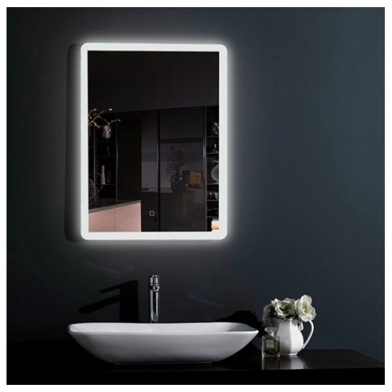 Зеркало MIRSANT Smart 600x800 с LED подсветкой