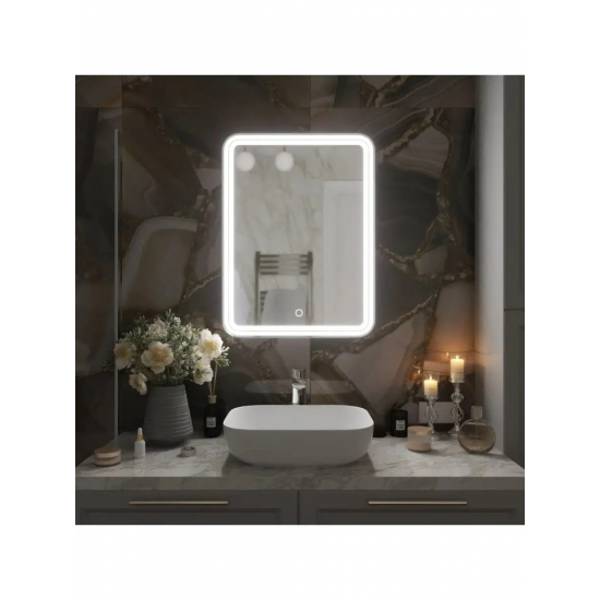 Зеркало MIXLINE Адриана 600x800 с LED подсветкой