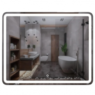 Зеркало MIXLINE Альдо 1000x800 с LED подсветкой