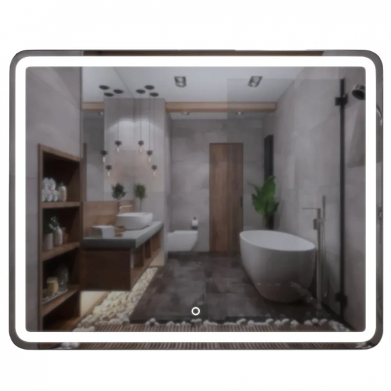 Зеркало MIXLINE Альдо 1000x800 с LED подсветкой