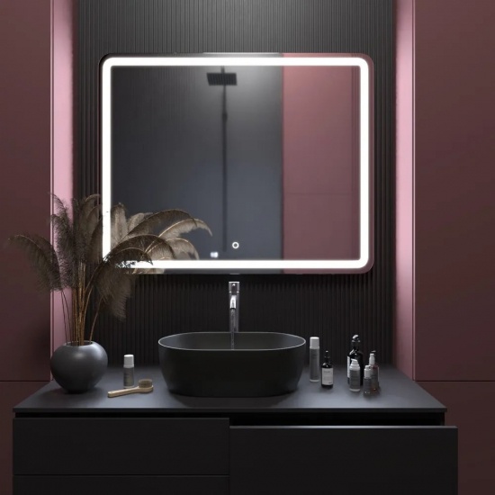 Зеркало MIXLINE Альдо 1000x800 с LED подсветкой