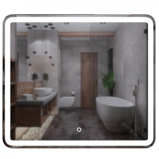 Зеркало MIXLINE Альдо 800x700 с LED подсветкой