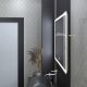 Зеркало MIXLINE Альдо 800x700 с LED подсветкой