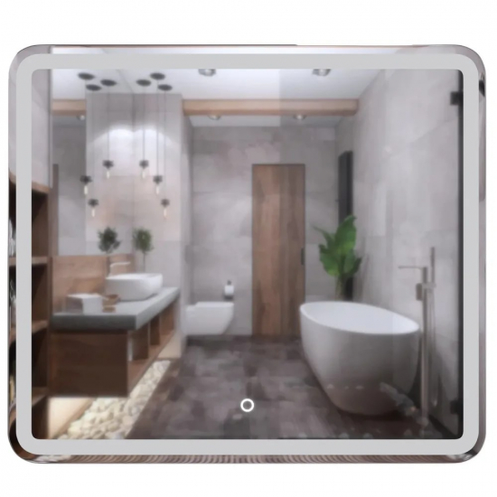 Зеркало MIXLINE Альдо 800x700 с LED подсветкой