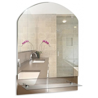 Зеркало MIXLINE Амели 390x565 с полкой