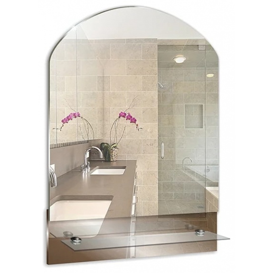 Зеркало MIXLINE Амели 390x565 с полкой