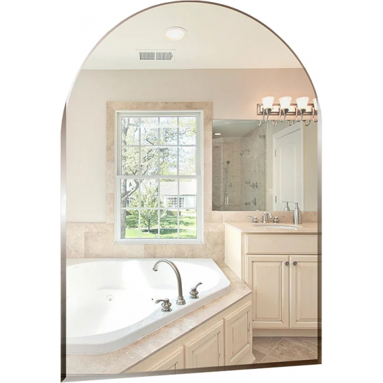 Зеркало MIXLINE Аркада 490x670 с фацетом