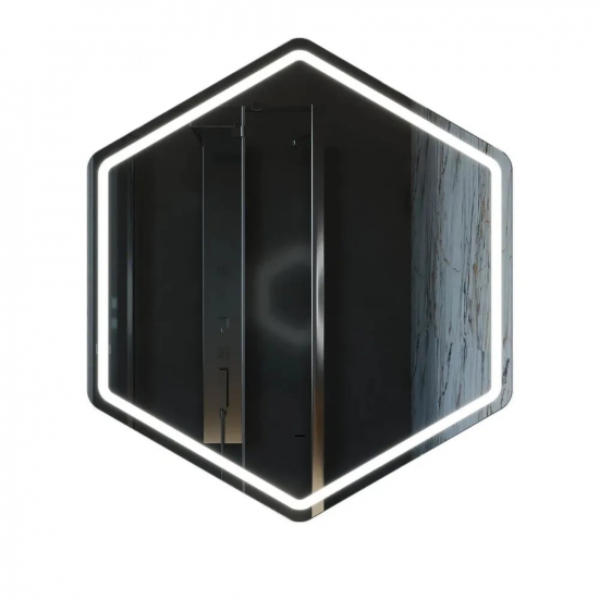 Зеркало MIXLINE Астра 600x680 светодиодная подсветка, бесконтактный сенсор