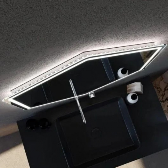 Зеркало MIXLINE Астра 600x680 светодиодная подсветка, бесконтактный сенсор