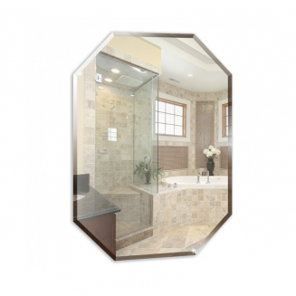 Зеркало MIXLINE Атлант 500x690 без полки, с фацетом