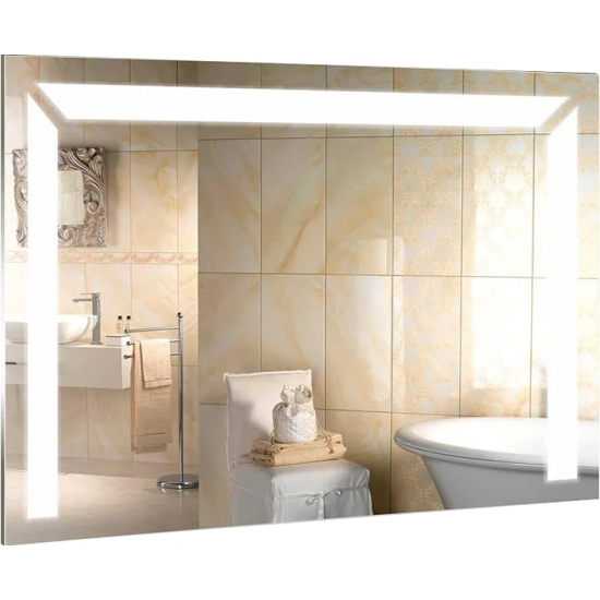 Зеркало MIXLINE Диамант 750x535 с LED подсветкой