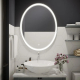 Зеркало MIXLINE Дора 700x900 овал, с LED подсветкой
