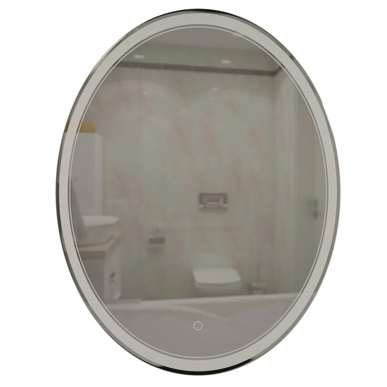 Зеркало MIXLINE Дора 700x900 овал, с LED подсветкой