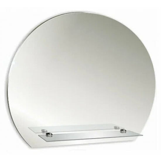 Зеркало MIXLINE Елена 570x480 с полкой