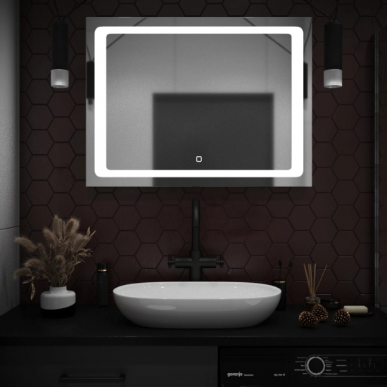 Зеркало MIXLINE Фортуна 800x600 с LED подсветкой