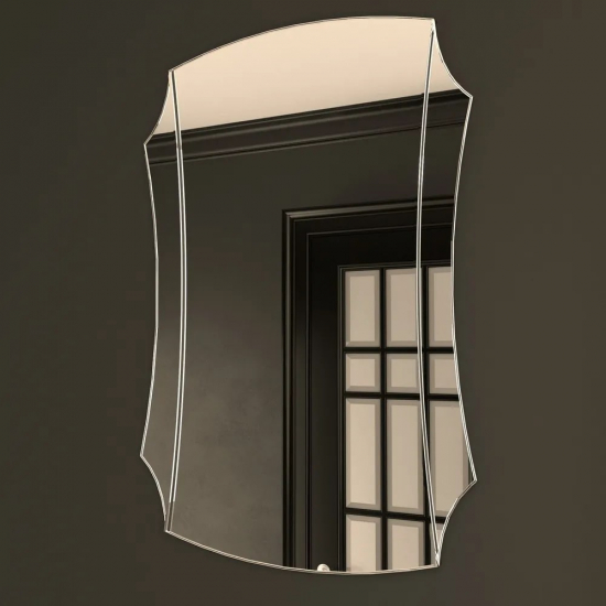 Зеркало MIXLINE Гео 450x750 с гравировкой